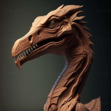 3D model Nothronychus (STL)